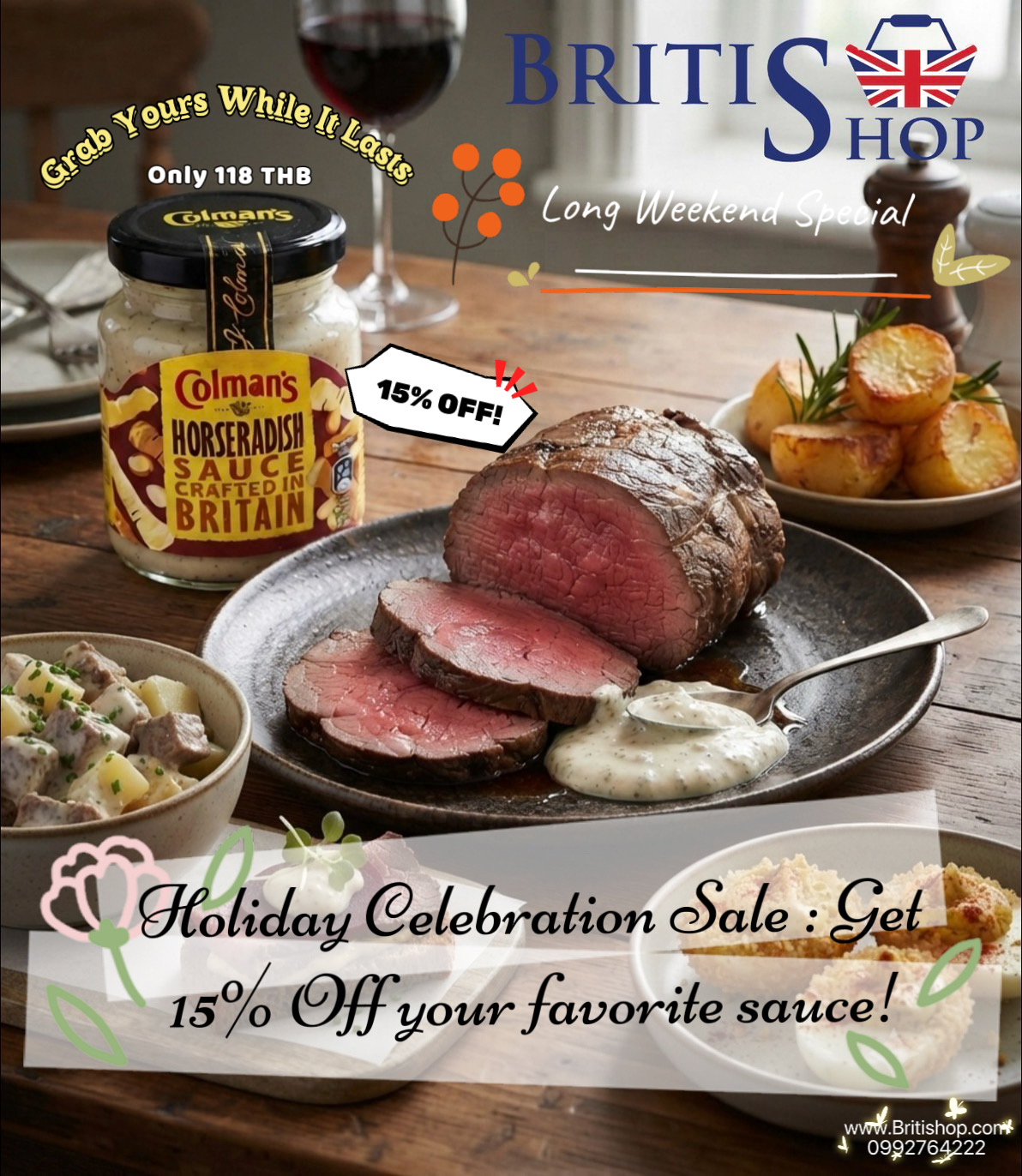 Holiday Celebration 15% off