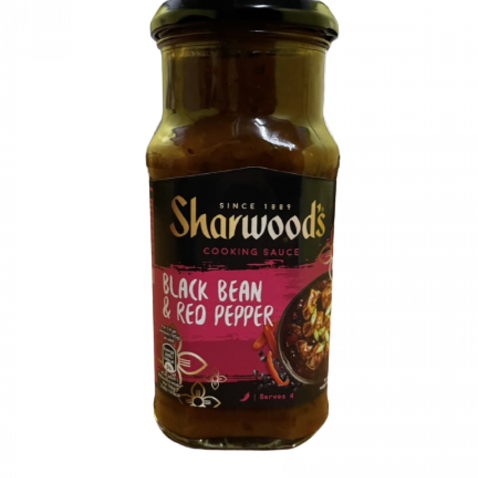 Sharwoods Black Bean & Red pepper Sauce 425g at Thailand