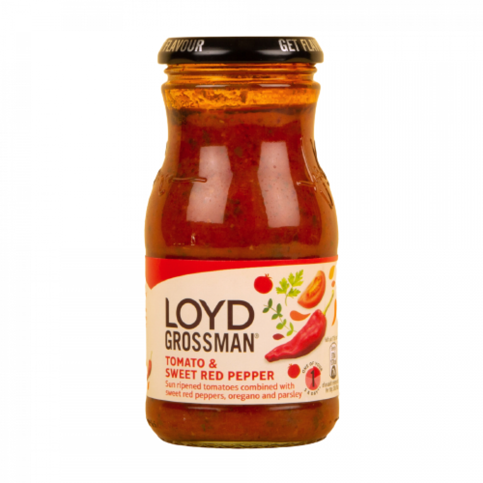 Loyd Grossman Tomato & Red Pepper Sauce 350g at Thailand