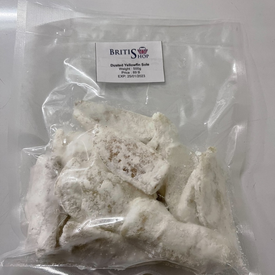 Dusted Yellowfin Sole 500g at Thailand