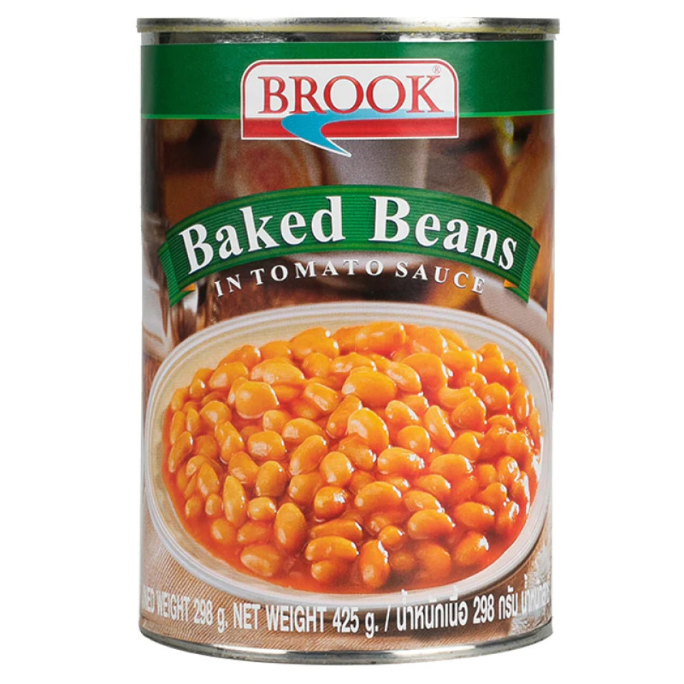 Brook Baked beans in tomato sauce 425g at Thailand