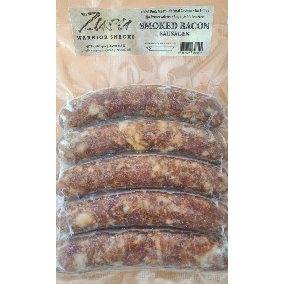 Zusu Smoked Bacon Sausages G At Britishop Thailand