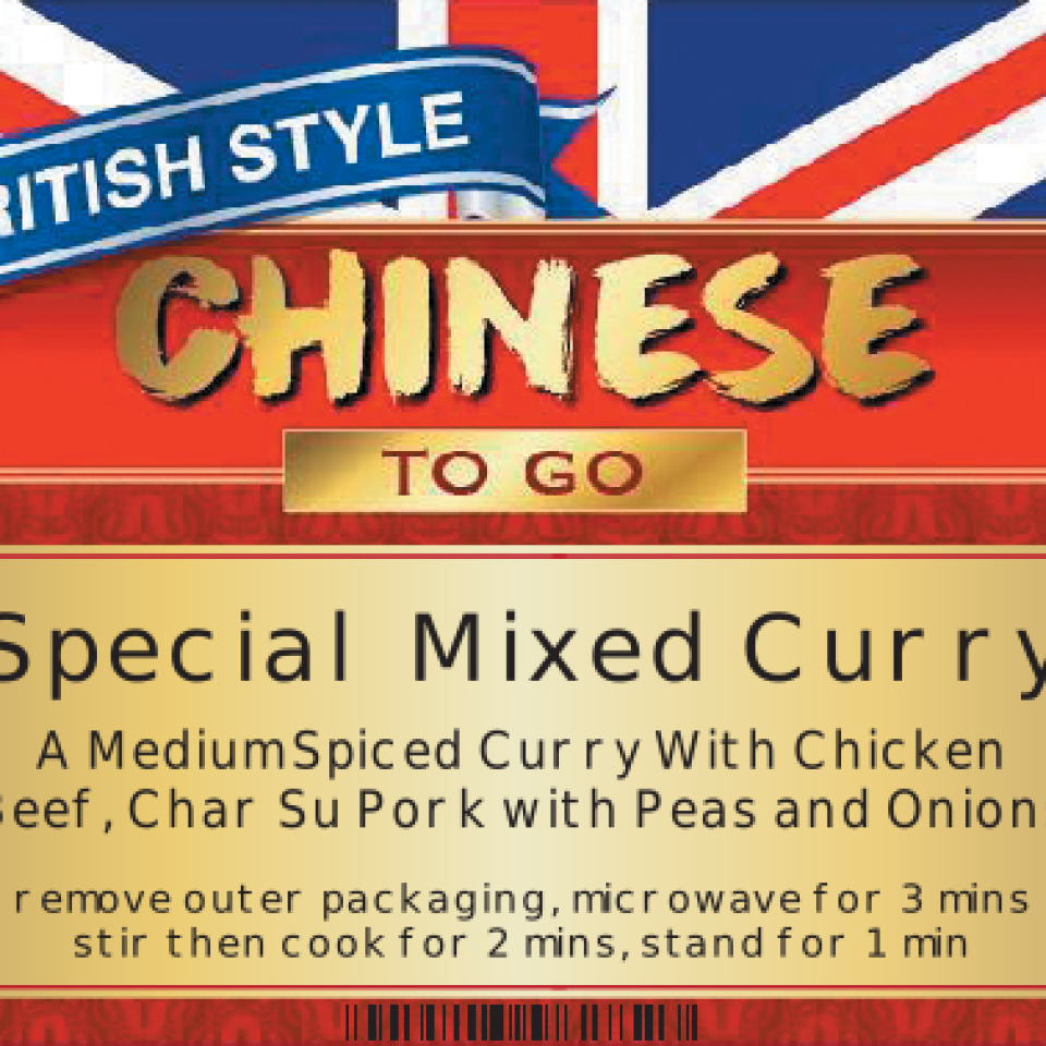 Special Mixed Curry British Style Chinese To Go at Thailand