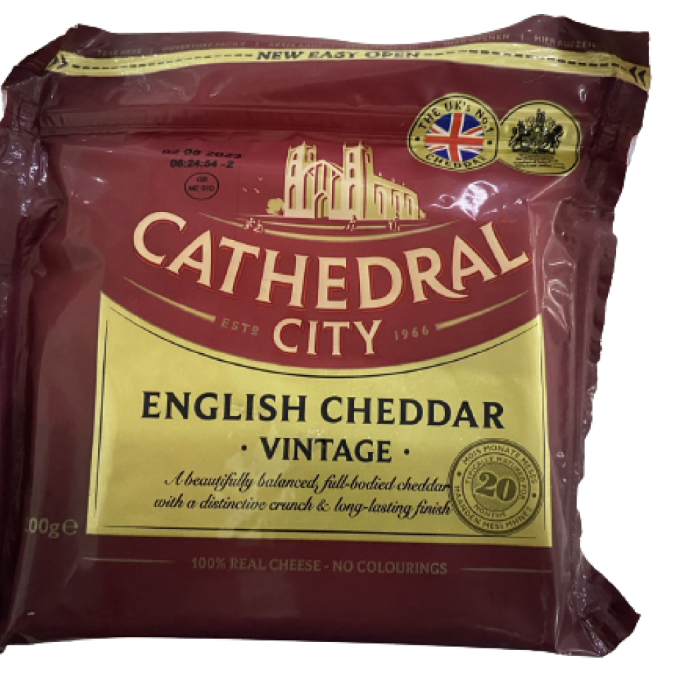 Cathedral City Vintage cheddar 200g at BritiShop, Thailand