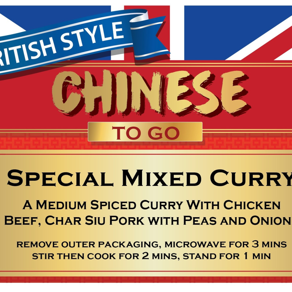 Special Mixed Curry British Style Chinese To Go at Thailand