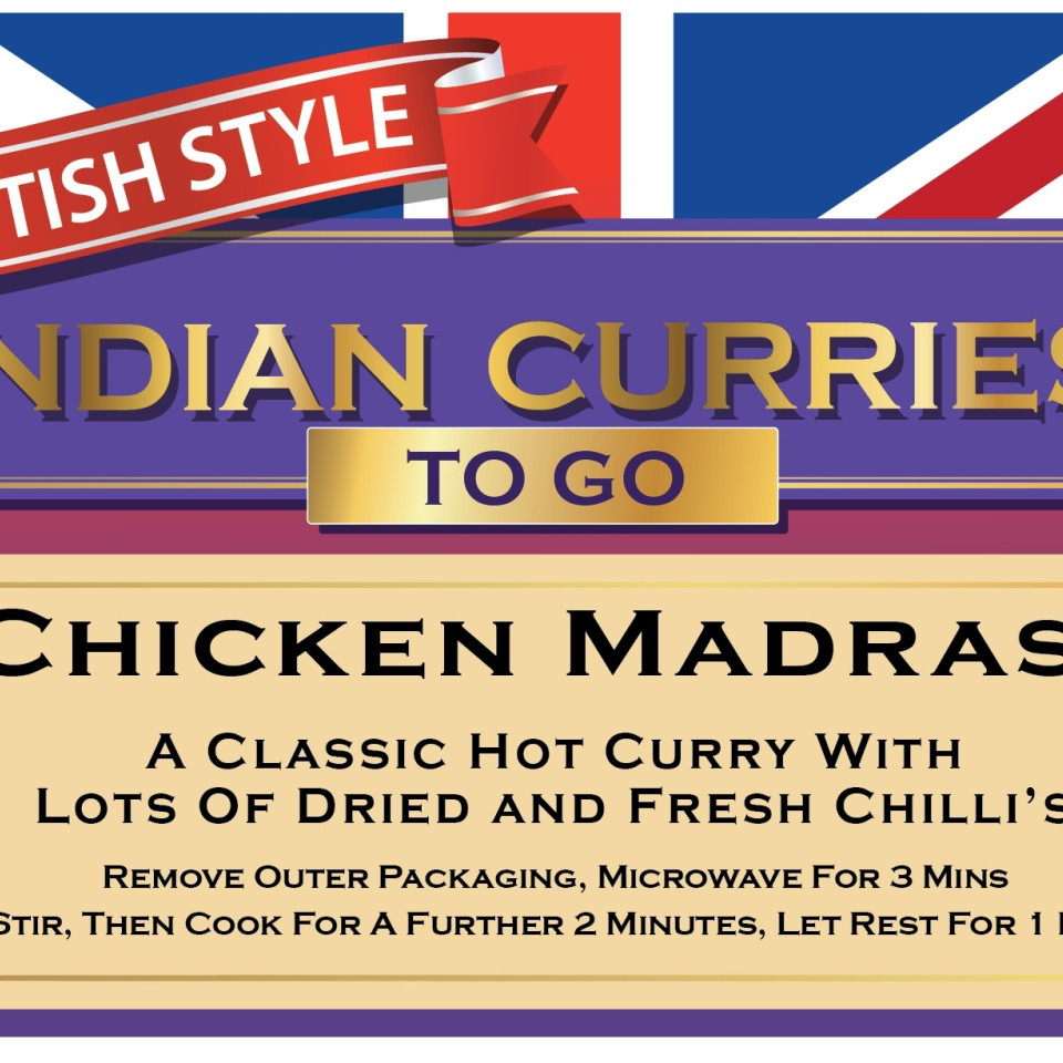 Chicken Madras British Indian Curries To Go at Thailand