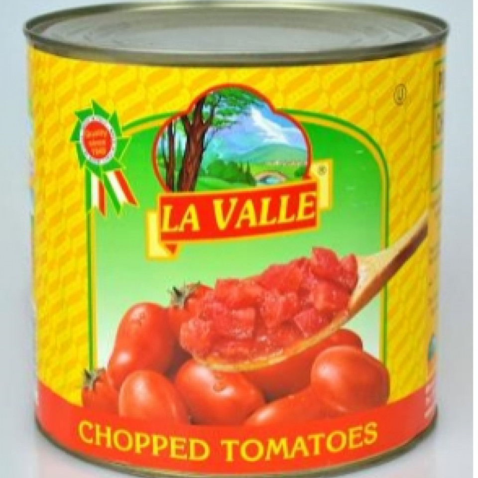 Chopped Tomatoes 100 Italian Tomato 2.5kg Catering Size at