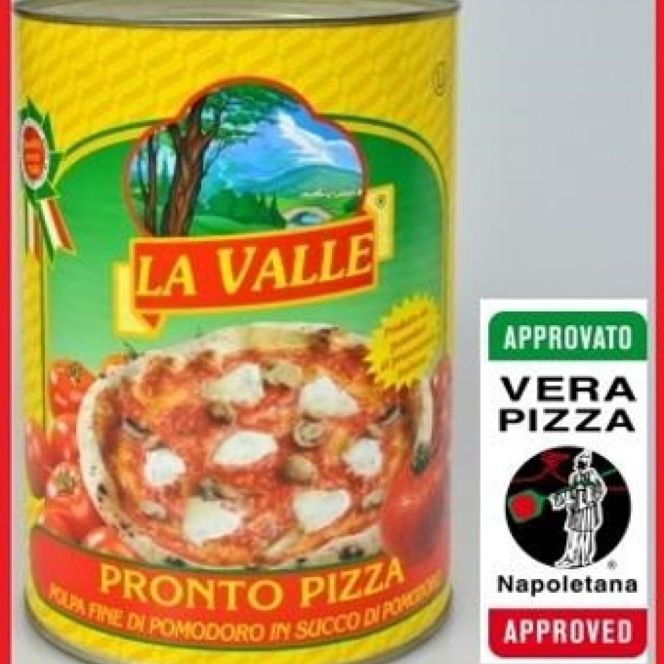 Ready Pizza Sauce Fine Crushed 100 Italian Tomatoes 4kg at