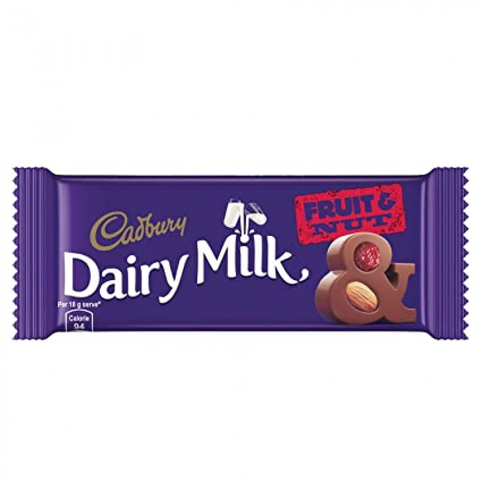Cadbury Dairy Milk Fruit & Nut Chocolate Bar 95g at Thailand