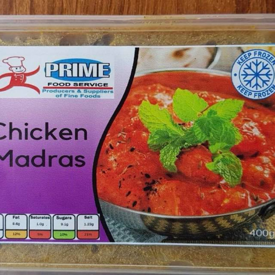 Chicken Madras Prime Foods at Thailand