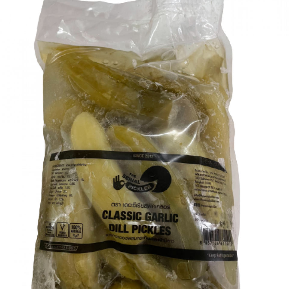 Classic Garlic Dill Pickles Bag / 1kg at Thailand