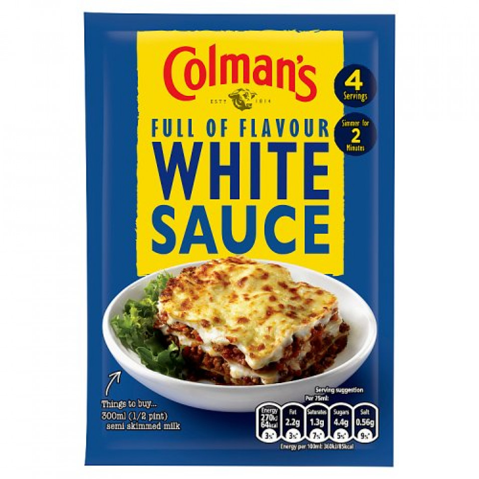 Colman s White Sauce Mix 25g At BritiShop Thailand