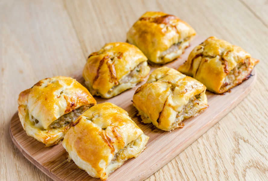 Pork & Apple Sausage Rolls - Recipes from BritiShop, Thailand