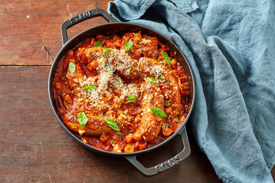 Tuscan-style Sausage Ragu - สูตรอาหารจากบริทิช็อป ประเทศไทย