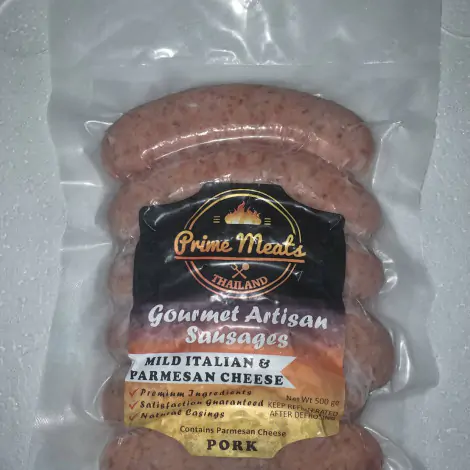 Mild Italian & Parmesan cheese Sausages - 500g