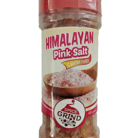 Himalayan pink salt ceremic grinder 375g