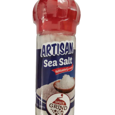 Sea salt grinder, regular, 100 grams