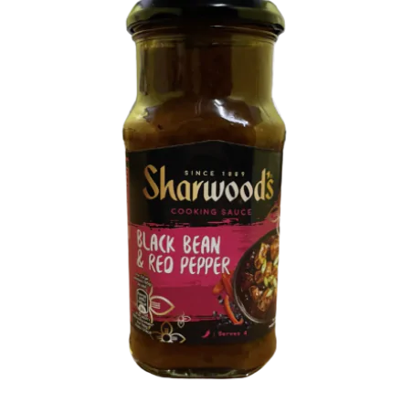 Sharwoods Black Bean & Red pepper Sauce - 425g