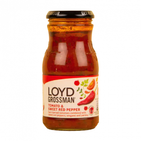 Loyd Grossman Tomato & Red Pepper Sauce - 350g