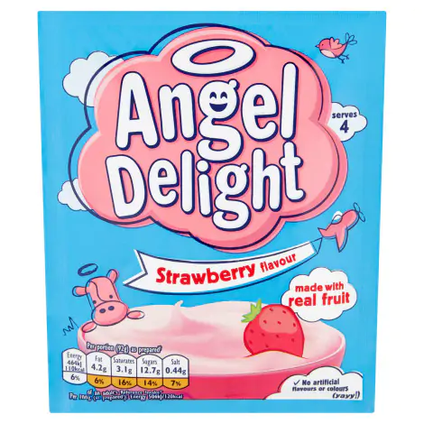 (Past Date ) Angel Delight -Strawberry