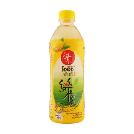 Oishi Green Tea honey lemon Flavour 500ml.