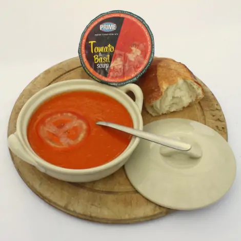 Tomato & Basil soup (Vegan)