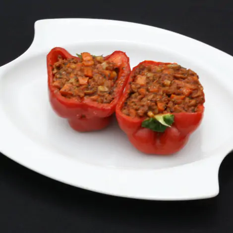 Stuffed Red pepper (Vegetarian)