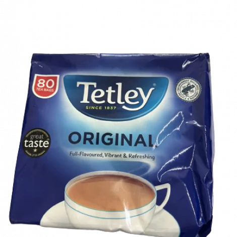 Tetley Original 80 Tea Bags- 250g