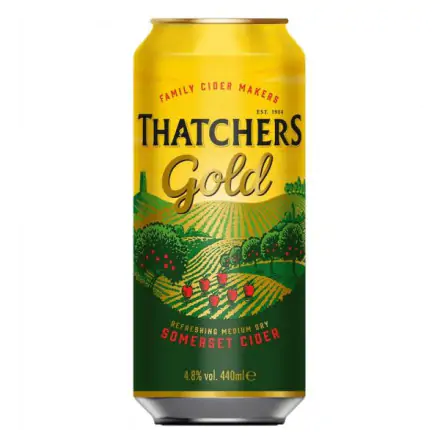 Thatchers Gold Cider - 500ml cans