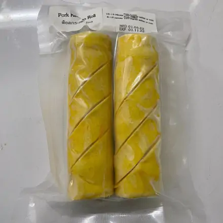 Pad Krapao Sausage Roll (uncooked)