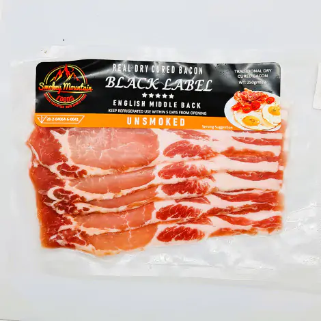 Smokey Mountain Streaky Bacon 250g