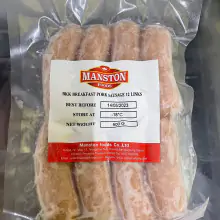 ไส้กรอกเบรคฟัส 12 ชิ้น - 500 กรัม - F5