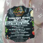 Smoke ham off the bone sliced  250g (Gluten-free)
