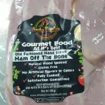 Smoke ham off the bone sliced (Gluten-free) -  250g