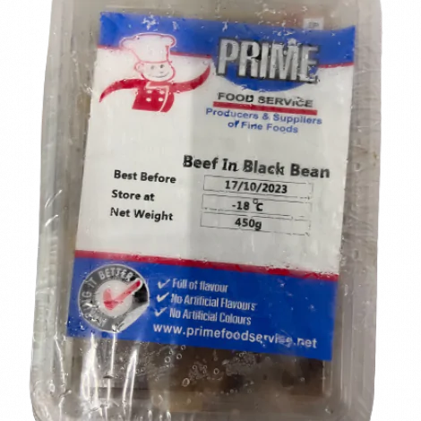 Beef In Black Bean sauce -450g