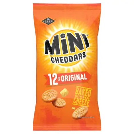 Jacobs Mini Cheddars Original Pack 6x38g