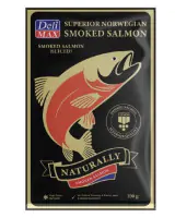 Superior Norwegian Smoked Salmon - 100g - F5