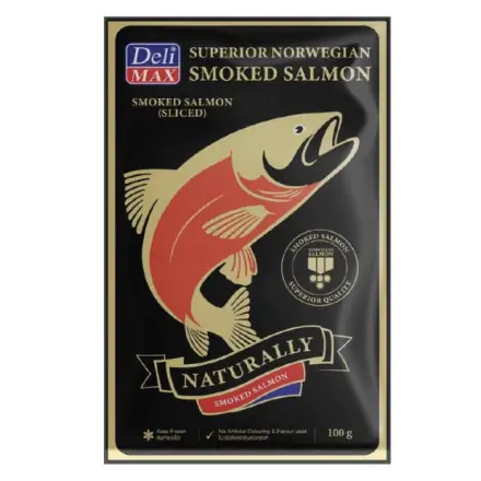 Superior Norwegian Smoked Salmon - 100g