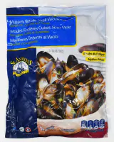 Whole Shell Mussels, frozen - 1kg