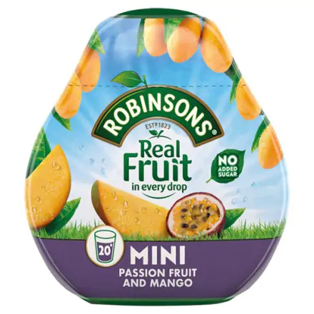 Robinsons Passion Fruit & Mango 66ml.
