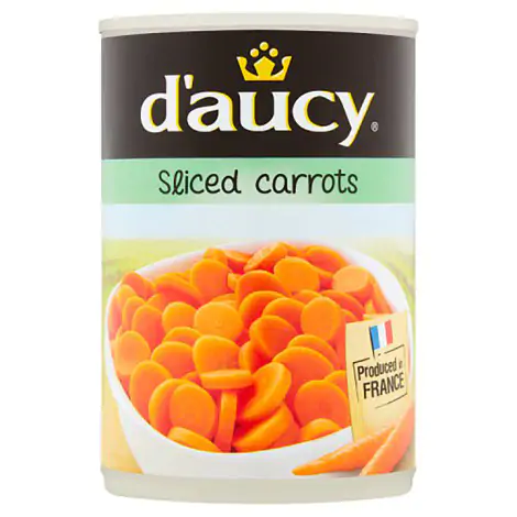 D'aucy Sliced Carrots -400g