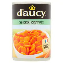 D'aucy Sliced Carrots -400g
