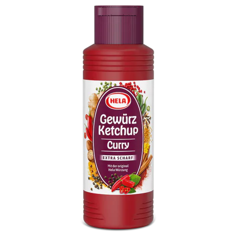 Hela Ketchup Curry Extra Hot - 300ml