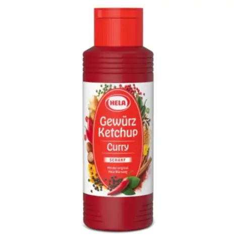 Hela Ketchup Curry Hot - 300ml