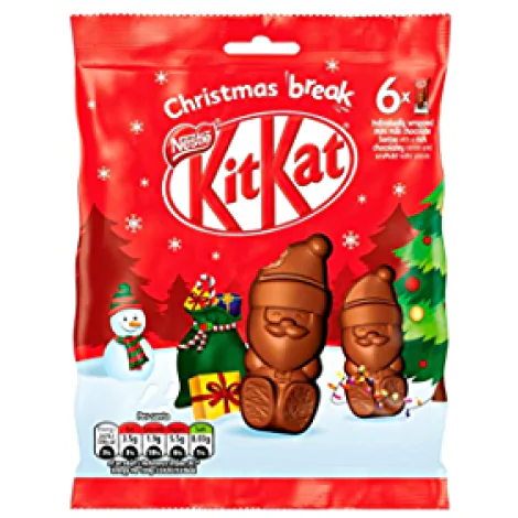 Nestle Kit Kat Mini Santa Pouch - 55g