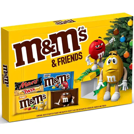 M&M's Friends Medium Selection Box 139g – Candylandug