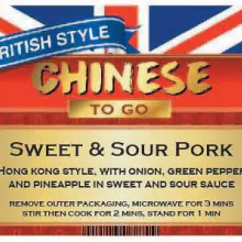 หมูผัดเปรี้ยวหวาน - British Style Chinese To Go