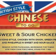 ไก่ผัดเปรี้ยวหวาน - British Style Chinese To Go
