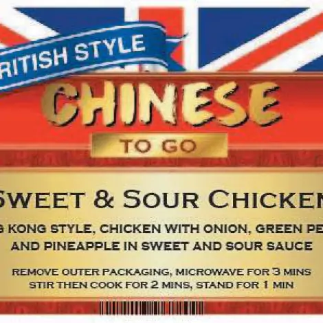 Sweet & Sour Chicken  - British Style Chinese To Go