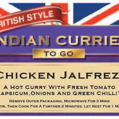 แกงไก่จัลเฟรซี่ - British Indian Curries To Go